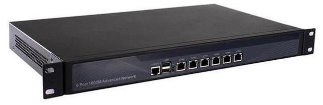 Alt view image 3 of 6 - Firewall, VPN, 1U 19 Inch Rackmount, Mikrotik, Pfsense, B75 with Core I5 3470, RS09, OPNsense, Network Appliance, AES-NI/6 Gigabit Lan/2USB/COM/VGA/Bypass, (4G RAM/64G SSD)