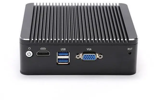 Alt view image 3 of 5 - HUNSN Micro Firewall Appliance, Mini PC, PFSense, Mikrotik, Pentium Silver J5005, RS34, OPNsense, VPN, Router PC, 4 x 2.5GbE LAN, 2 x USB3.0, VGA, HDMI, Fanless, 4G RAM, 32G SSD