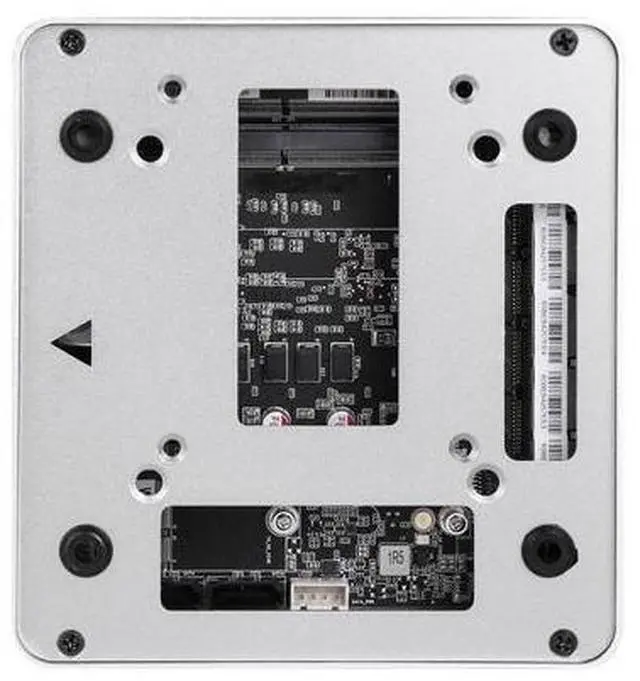 Alt view image 5 of 6 - HUNSN Micro Firewall Appliance, Mini PC, PFSense, Mikrotik, U300, RS54, OPNsense, VPN, Router PC, 6 x 2.5GbE LAN, DP, HDMI, Type-C, With FAN, 8G RAM, 128G SSD
