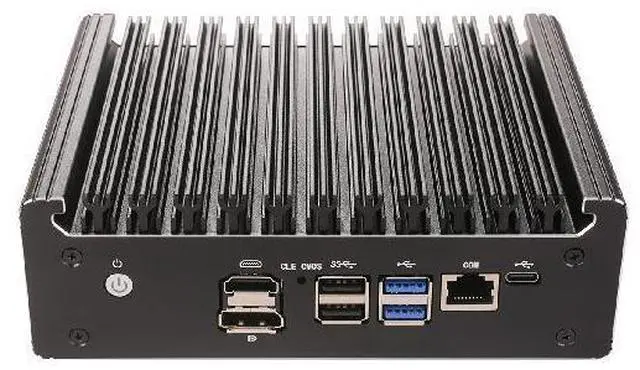 Alt view image 2 of 5 - HUNSN Micro Firewall Appliance, Mini PC, PFSense, Mikrotik, U300, RS53, OPNsense, VPN, Router PC, AES-NI, 6 x 2.5GbE I226-V, COM, HDMI, DP, Type-C, 0 RAM, 0 Storage, Barebone No System