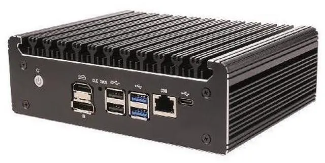 Alt view image 4 of 5 - HUNSN Micro Firewall Appliance, Mini PC, PFSense, Mikrotik, U300, RS53, OPNsense, VPN, Router PC, AES-NI, 6 x 2.5GbE I226-V, COM, HDMI, DP, Type-C, 0 RAM, 0 Storage, Barebone No System