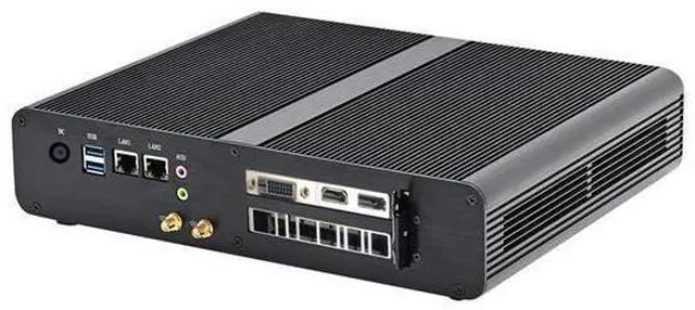 Main image of HUNSN 8K Mini PC, Gaming Computer, Core I7 11850H, BM33, GTX 1660 1660S 6G Graphic, DVI, HDMI, DP, Type-C for USB, 2 x LAN, 19V DC, 0 RAM, 0 Storage, Barebone No System