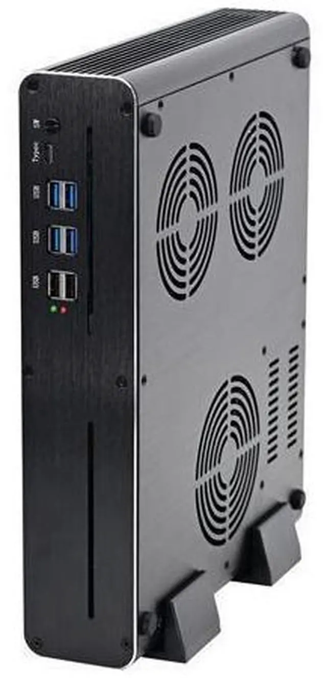 Alt view image 3 of 4 - HUNSN 8K Mini PC, Gaming Computer, Core I7 11850H, BM33, GTX 1660 1660S 6G Graphic, DVI, HDMI, DP, Type-C for USB, 2 x LAN, 19V DC, 0 RAM, 0 Storage, Barebone No System