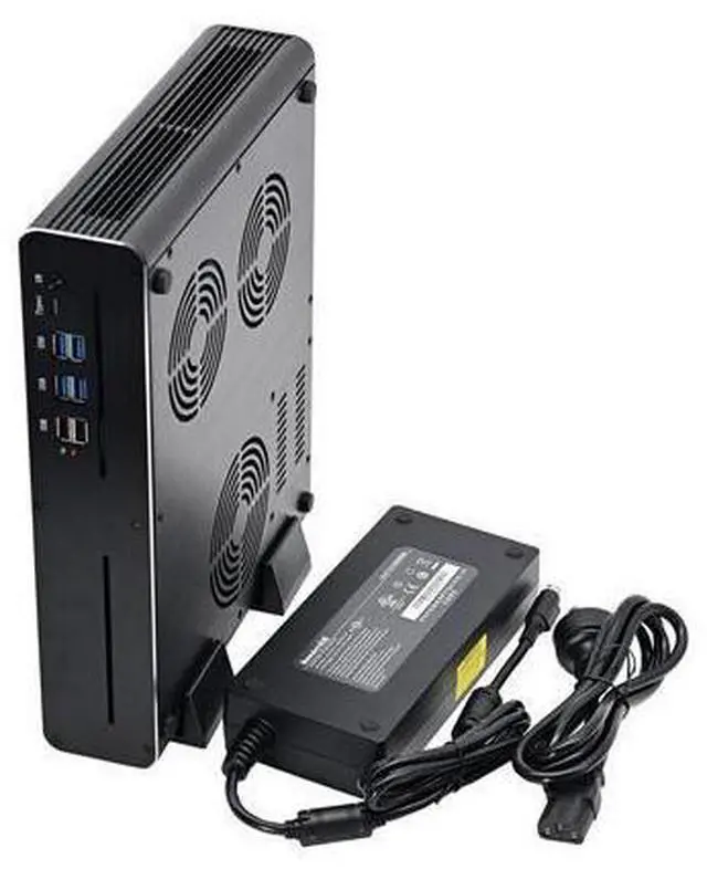 Alt view image 4 of 4 - HUNSN 8K Mini PC, Gaming Computer, Core I7 11850H, BM33, GTX 1660 1660S 6G Graphic, DVI, HDMI, DP, Type-C for USB, 2 x LAN, 19V DC, 0 RAM, 0 Storage, Barebone No System