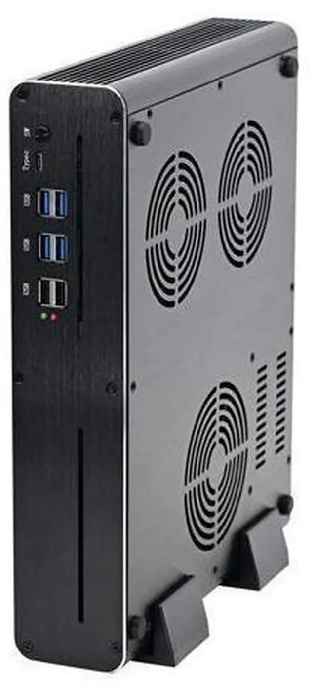 Alt view image 3 of 4 - HUNSN 8K Mini PC, Gaming Computer, Core I7 11850H, BM33, Wi-Fi6, BT5.2, RTX4060 8G Graphic, HDMI, 3 x DP, Type-C, 2 x LAN, 0 RAM, 0 Storage, Barebone No System