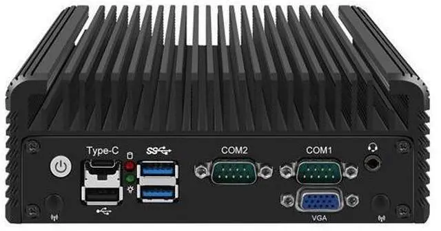 Alt view image 2 of 6 - HUNSN Micro Firewall Appliance, Mini PC, PFSense, Mikrotik, J6412, RJ09, OPNsense, Untangle, Sophos, Kerio, VPN, Router PC, 4 x 1GbE LAN, 2 x HDMI, 2 x COM, 0 RAM, 0 Storage, Barebone No System
