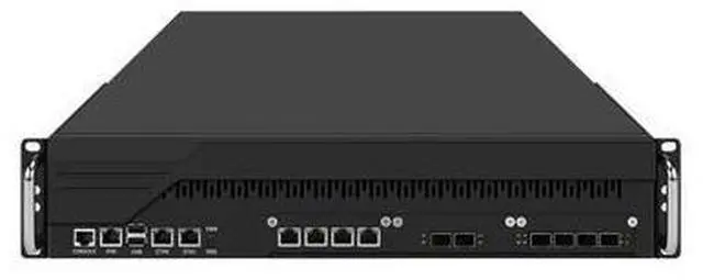 Main image of HUNSN 2U Firewall Appliance XEON Server with IPMI, Hot Swappable Redundancy Power Supply, Dual E5 2699 V3, RJ70, PFSense, OPNsense, 6 x 1GbE LAN, 6 x SFP+ 10GbE, 0 RAM, 0 Storage, Barebone No System