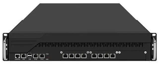 Main image of HUNSN 2U Firewall Appliance XEON Server with IPMI, Hot Swappable Redundancy Power Supply, Dual E5 2699 V3 CPU, RJ70, PFSense, OPNsense, C612, 10 x I210 I211 LAN, 0 RAM, 0 Storage, Barebone No System