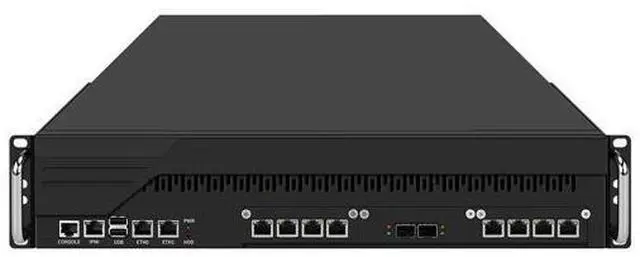 Main image of HUNSN 2U Firewall Appliance Dual Hot Swappable Power XEON Server with IPMI, PFSense, Dual E5 2699 V3 CPU, RJ70, Mikrotik, OPNsense, VPN, C612, 10 x LAN, 2 x SFP+, 0 RAM, 0 Storage, Barebone No System