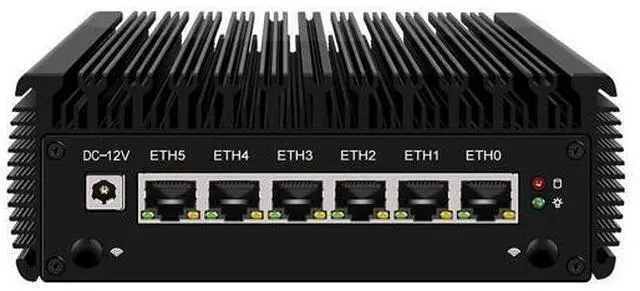 Main image of HUNSN Micro Firewall Appliance, Mini PC, PFSense, Mikrotik, I5 8250U, RJ25, OPNsense, VPN, Router PC, AES-NI, 6 x Gigabit LAN, Console, HDMI, 0 RAM, 0 Storage, Barebone No System