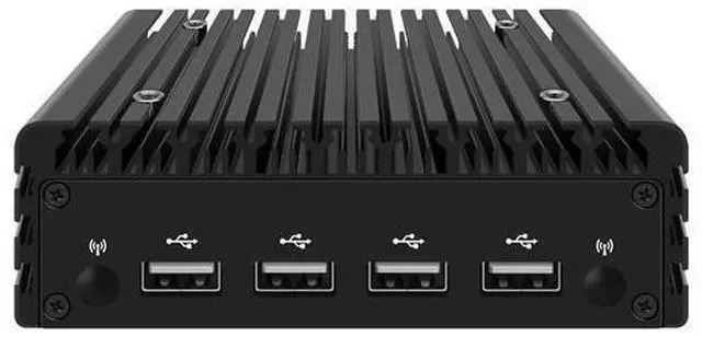 Alt view image 2 of 7 - HUNSN Micro Firewall Appliance, Mini PC, PFSense, Mikrotik, I3 N305, RJ56, OPNsense, VPN, Router PC, Home Server for 3D DIY, 2 x 2.5GbE LAN, HDMI, DP, 6 x USB, 0 RAM, 0 Storage, Barebone No System