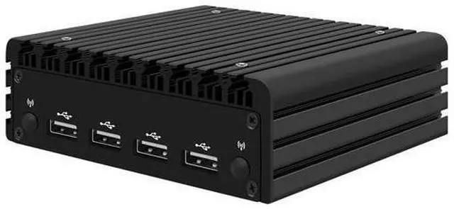 Alt view image 4 of 7 - HUNSN Micro Firewall Appliance, Mini PC, PFSense, Mikrotik, I3 N305, RJ56, OPNsense, VPN, Router PC, Home Server for 3D DIY, 2 x 2.5GbE LAN, HDMI, DP, 6 x USB, 0 RAM, 0 Storage, Barebone No System