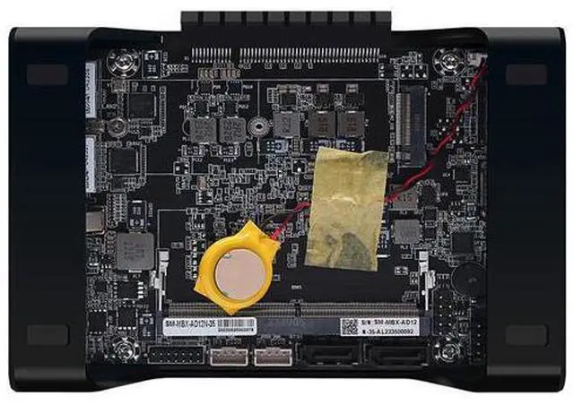 Alt view image 6 of 6 - HUNSN Micro Firewall Appliance, Mini PC, VPN, Router PC, N100, RJ57, 2 x 2.5GbE LAN, 2 x HDMI, DP, Designed for DIY / 3D Printing Enthusiasts, Barebone, NO RAM, NO Storage, NO System
