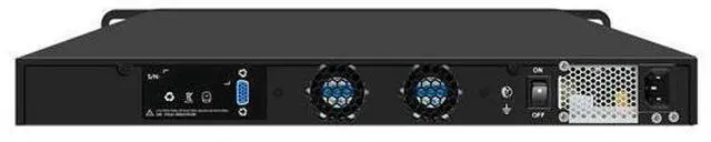 Alt view image 2 of 6 - HUNSN 1U Cabinet Firewall Appliance 10Gbe, VPN, Network Rackmount, Core I5 9400, RJ60, 8 x 2.5GbE I226-V, 2 x SFP+ 82599ES 10Gbe, Barebone, NO RAM, NO Storage, NO System