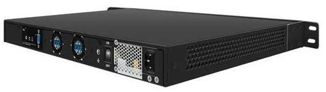 Alt view image 4 of 6 - HUNSN 1U Cabinet Firewall Appliance 10Gbe, VPN, Network Rackmount, Core I5 9400, RJ60, 8 x 2.5GbE I226-V, 2 x SFP+ 82599ES 10Gbe, Barebone, NO RAM, NO Storage, NO System