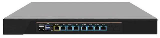 Main image of HUNSN 10GbE Firewall Hardware, VPN, 1U Rackmount, Mikrotik, 2950M, RJ68, PFSense, OPNsense, Network Appliance, 8 x I226-V 2.5GbE LAN, 2 x SFP+ 82599ES, 0 RAM, 0 Storage, Barebone No System