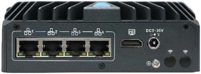 Alt view image 3 of 7 - HUNSN Side Mount Din Rail Micro Firewall Appliance, Mini PC, pFsense, Mikrotik, I3 10110U, RX19, OPNsense, VPN, Router PC, 9-36V Wide Voltage, 4 x Gigabit LAN, 4G RAM, 64G SSD
