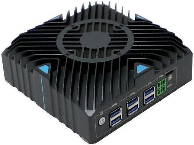Alt view image 2 of 7 - HUNSN Side Mount Din Rail Micro Firewall Appliance, Mini PC, pFsense, Mikrotik, I3 10110U, RX19, OPNsense, VPN, Router PC, 9-36V Wide Voltage, 4 x Gigabit LAN, 32G RAM, 128G SSD
