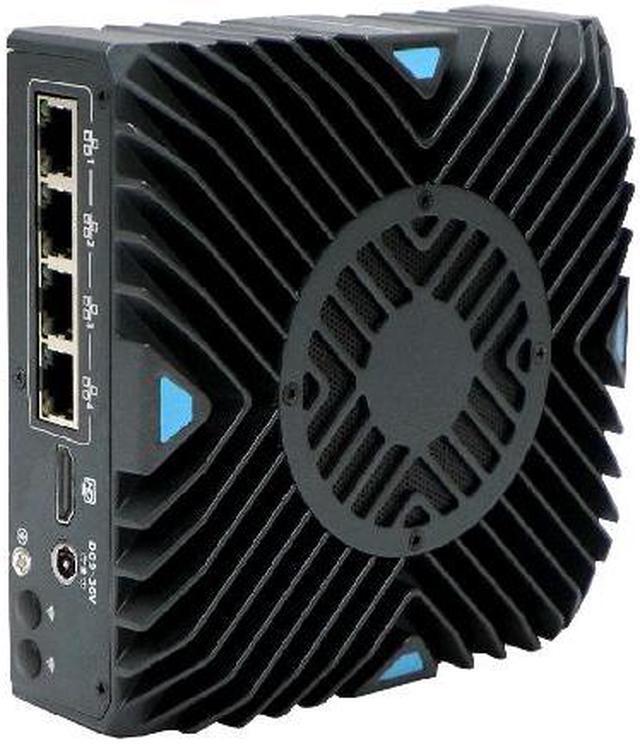 Alt view image 5 of 7 - HUNSN Side Mount Din Rail Micro Firewall Appliance, Mini PC, pFsense, Mikrotik, I3 10110U, RX19, OPNsense, VPN, Router PC, 9-36V Wide Voltage, 4 x Gigabit LAN, 32G RAM, 128G SSD