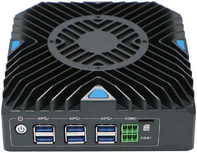 Alt view image 7 of 7 - HUNSN Side Mount Din Rail Micro Firewall Appliance, Mini PC, pFsense, Mikrotik, I3 10110U, RX19, OPNsense, VPN, Router PC, 9-36V Wide Voltage, 4 x Gigabit LAN, 32G RAM, 128G SSD