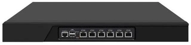Alt view image 5 of 5 - HUNSN 1U Rack Mount Firewall Appliance, PFSense, Mikrotik, 3th Gen Core I3 3110M, 3120M, RJ08, OPNsense, VPN, 6 x 2.5GbE I226-V LAN, Console, 2G RAM, 32G SSD
