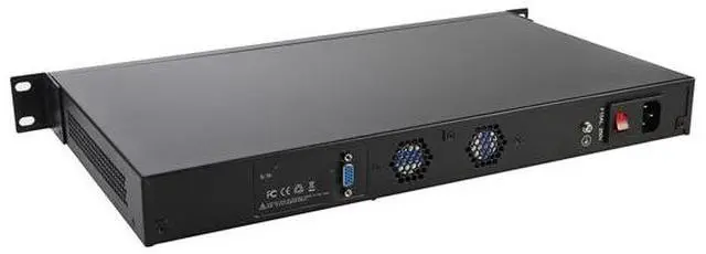 Alt view image 2 of 3 - 1U Rackmount Firewall, pFsense Plus, Mikrotik, OPNsense, VPN, 3th Gen Core I3 3110M, 3120M, HUNSN RS48, Network Appliance, 6 x 2.5GbE I226-V LAN, 2 x SFP+ 82599ES 10 Gigabit,  4G RAM, 32G SSD