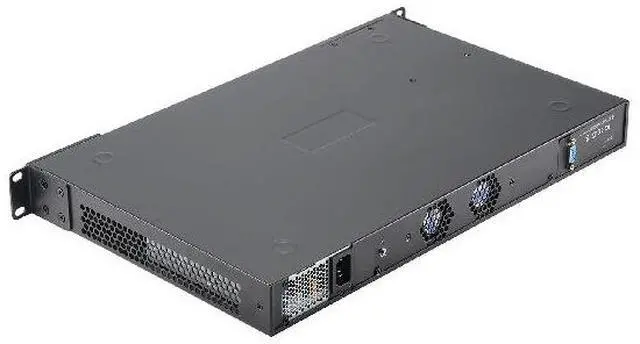Alt view image 2 of 7 - HUNSN 1U Firewall Appliance, pFsense, I3 8100, RS45, Mikrotik, OPNsense, VPN, Network Rackmount, AES-NI, 12 x Gigabit LAN, Console, VGA, 16G RAM, 128G SSD