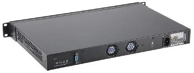 Alt view image 4 of 7 - HUNSN 1U Firewall Appliance, pFsense, I3 8100, RS45, Mikrotik, OPNsense, VPN, Network Rackmount, AES-NI, 12 x Gigabit LAN, Console, VGA, 16G RAM, 128G SSD