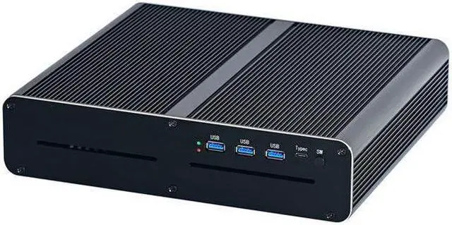 Alt view image 2 of 6 - 8K Mini PC, Intel Core I7 10870H, HUNSN BM23m, Gaming Computer, HTPC, Kodi, Windows 11 or Linux Ubuntu, Support Proxmox, Esxi, 6G Graphic, DVI, DP, HDMI, TypeC, 32G RAM, 512G M.2 SSD