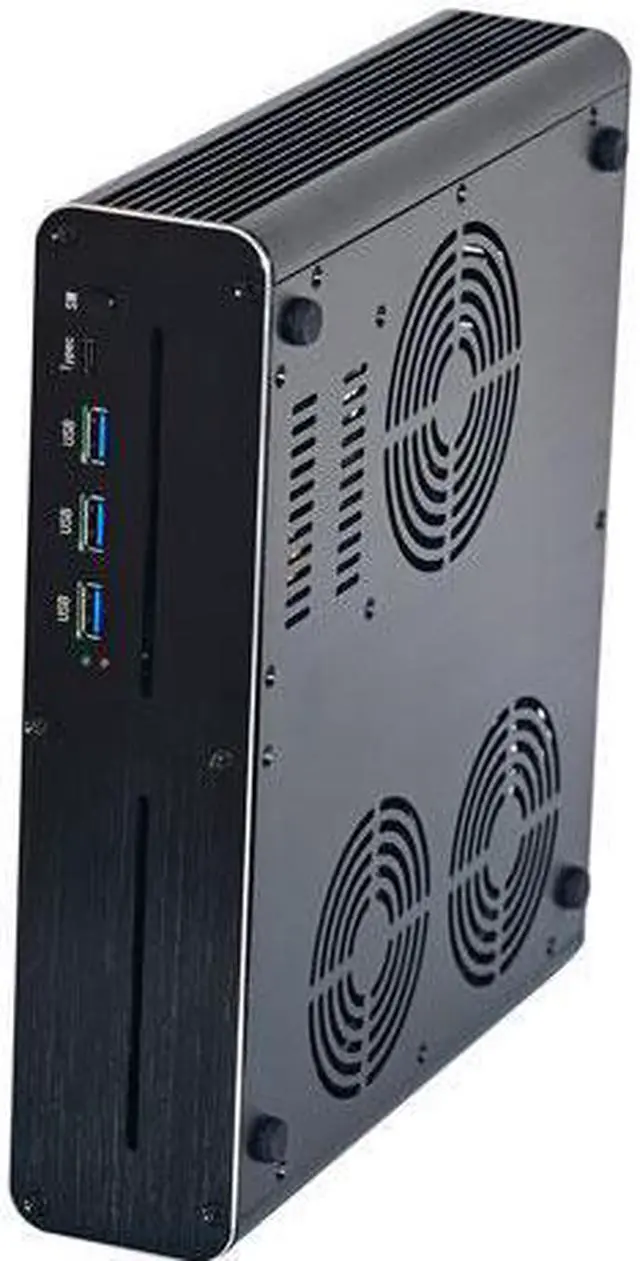 Alt view image 4 of 6 - 8K Mini PC, Intel Core I7 10870H, HUNSN BM23m, Gaming Computer, HTPC, Kodi, Windows 11 or Linux Ubuntu, Support Proxmox, Esxi, 6G Graphic, DVI, DP, HDMI, TypeC, 32G RAM, 512G M.2 SSD