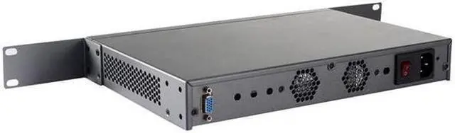 Alt view image 3 of 4 - Firewall Hardware, Pfsense, OPNsense, Mikrotik, VPN, J1900, HUNSN RS17, Network Security Appliance, Router PC, 4 x Gigabit LAN, 2 x USB, COM, VGA, 2 x Reserved Fan, 4G RAM, 128G SSD