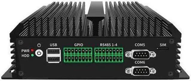 Main image of HUNSN Fanless Firewall Appliance with QAT, PFSense, OPNsense, Denverton Atom C3958, RN02, VPN, Router PC, PVE, 4 x 2.5GbE I226-V, 4 x SFP+ X553, DPDK Support, 32G RAM, 512G SSD