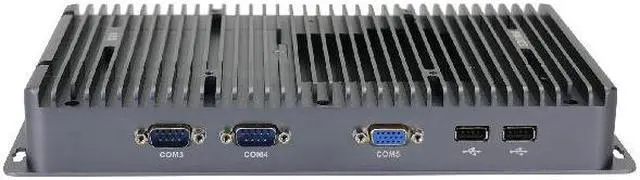 Alt view image 2 of 4 - HUNSN Fanless Mini PC, Industrial Computer, IPC, Core I7 10810U, IX02, TPM2.0, 9-36V, Watchdog, WOL, 4G supported, 4 x LAN, 4 x COM, Barebone, NO RAM, NO Storage, NO System