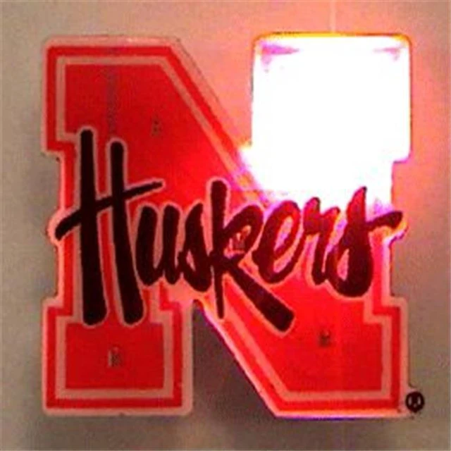 Main image of Blinkee 2465000 Nebraska University Officially Licensed Flashing Lapel Pin