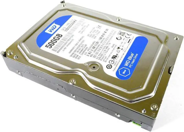 Alt view image 8 of 10 - WD WD5000AAKX Blue WD5000AAKX 500 GB Hard Drive - 3.5" Internal - SATA (SATA/600)