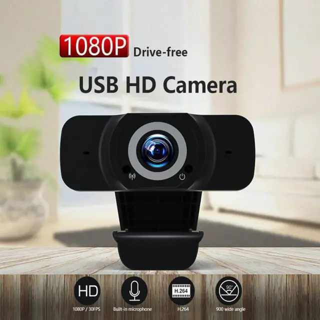 Main image of 1080P USB2.0 Webcam With Microphone PC Laptop Desktop USB Webcams Streaming Computer Camera With Mic Web Camera For Computer