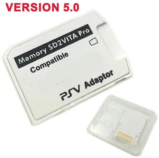 Main image of V5.0 SD2VITA PSVSD Pro Adapter for PS Vita Henkaku 3.60 Micro SD Memory Card
