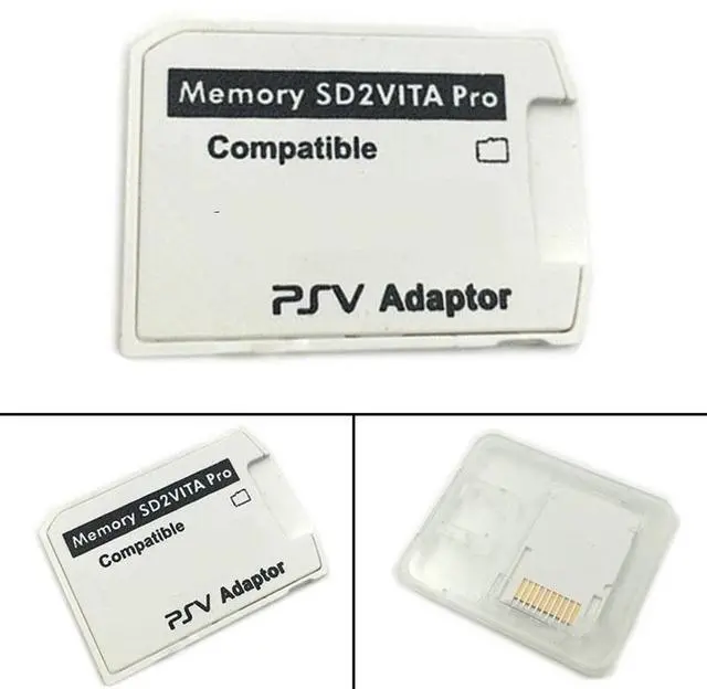 Alt view image 2 of 6 - V5.0 SD2VITA PSVSD Pro Adapter for PS Vita Henkaku 3.60 Micro SD Memory Card