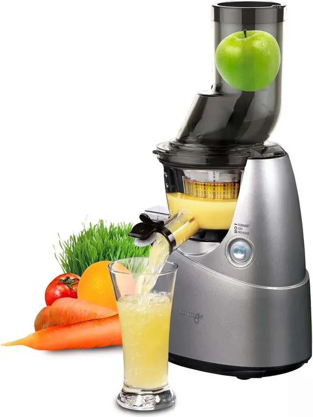 Alt view image 4 of 10 - kuvings bpafree whole slow juicer silver b6000s with sortbet maker, cleaning tool set, smart cap and recipe book