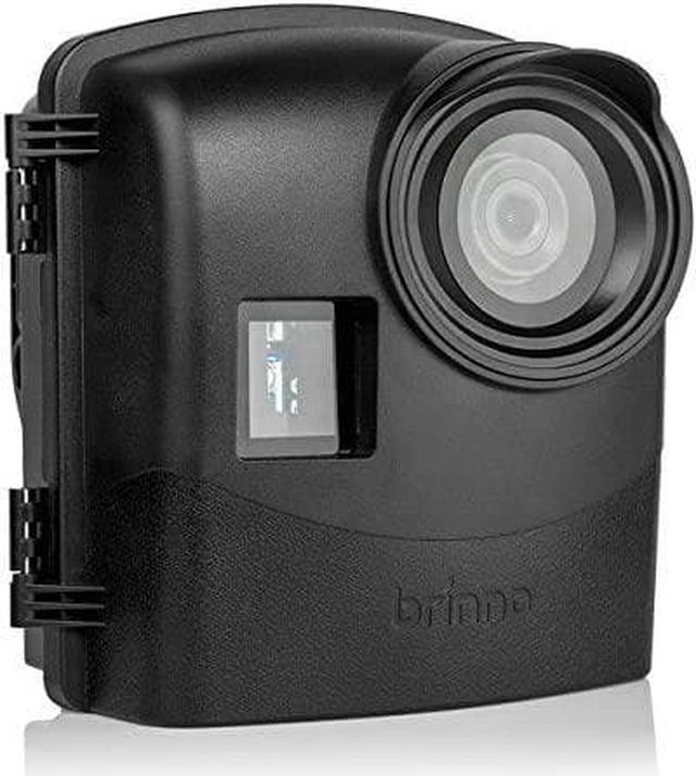 Main image of Brinno ATH2000 Outdoor Camera Housing Unit - Jobsite Camera Protector, Upto 1 Year Battery Life, USB and Solar Panel, BCC200 Compatible - IPX5 Weather-Resistant, Black