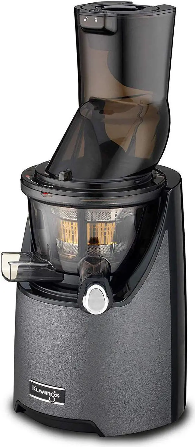 Alt view image 2 of 9 - Kuvings Whole Slow Juicer EVO820GM - Higher Nutrients and Vitamins, BPA-Free Components, Easy to Clean, Ultra Efficient 240W, 50RPMs, Includes Smoothie and Blank Strainer