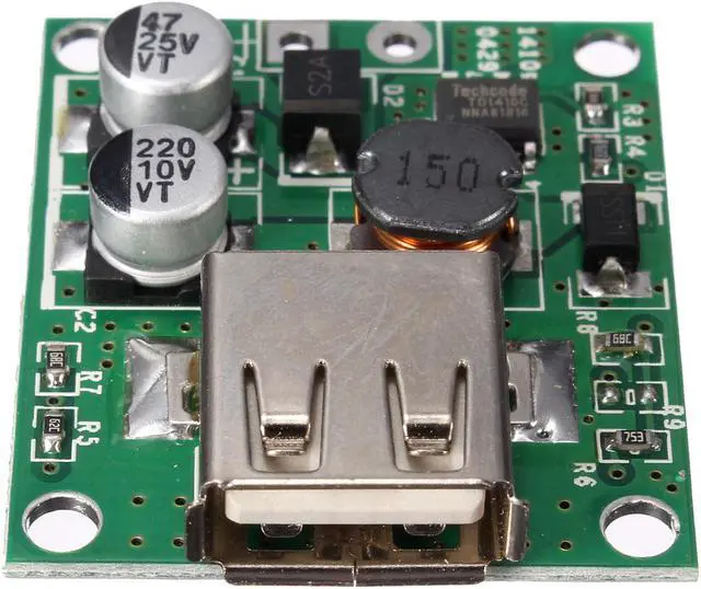 Alt view image 2 of 7 - 5V 2A Solar Panel Power Bank USB Charge Voltage Controller Regulator Module 6V 20V Input