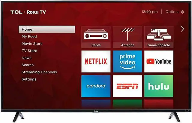 Main image of TCL 49S405 49-Inch 4K Ultra HD Roku Smart LED TV