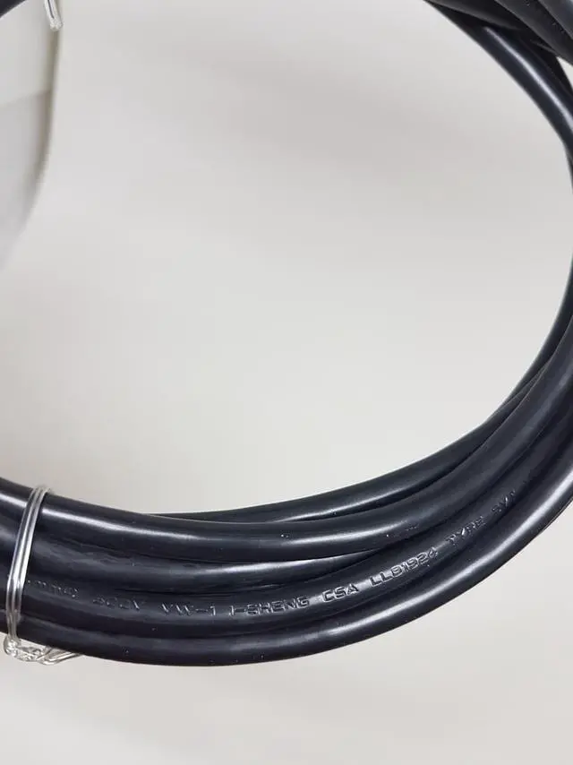 Alt view image 2 of 4 - AC Power cord – 18 AWG, Black 12'  (CSA / CUL ), Wall to Computer