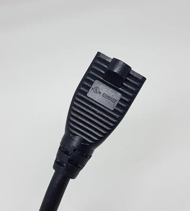 Alt view image 5 of 7 - AC Power Cord Extension Male to Female  – 16 AWG, Black  25 ' (CSA / CUL ), Wall to Computer