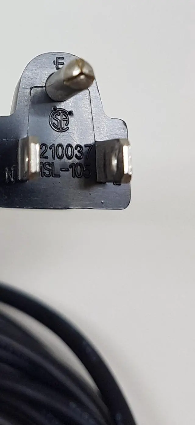 Alt view image 5 of 6 - AC Power cord – 18 AWG, Black 25 ' (CSA / CUL ), Wall to Computer