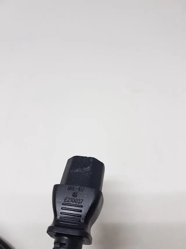 Alt view image 6 of 6 - AC Power cord – 18 AWG, Black 25 ' (CSA / CUL ), Wall to Computer