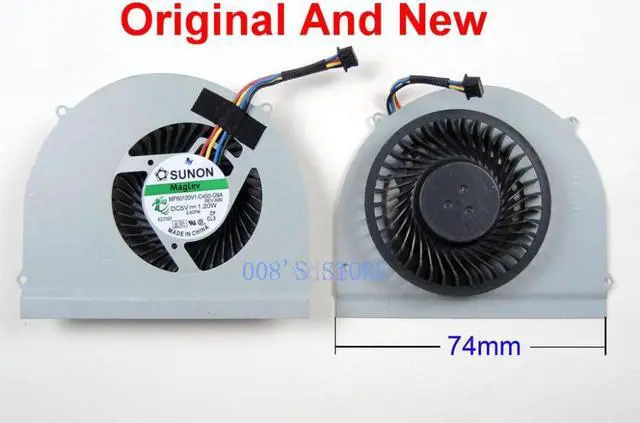 Main image of New Laptop CPU Cooling Cooler Fan Fit For DELL Latitude E6530 Replace For SUNON MF60120V1-C450-G9A DC 5V 1.2W 0M2CFG 4 Pin