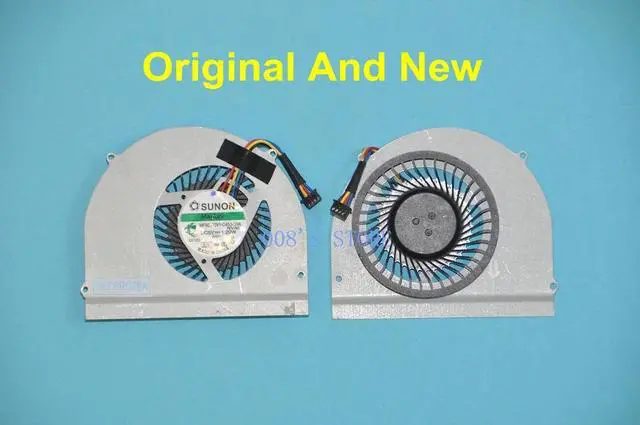 Alt view image 2 of 2 - New Laptop CPU Cooling Cooler Fan Fit For DELL Latitude E6530 Replace For SUNON MF60120V1-C450-G9A DC 5V 1.2W 0M2CFG 4 Pin