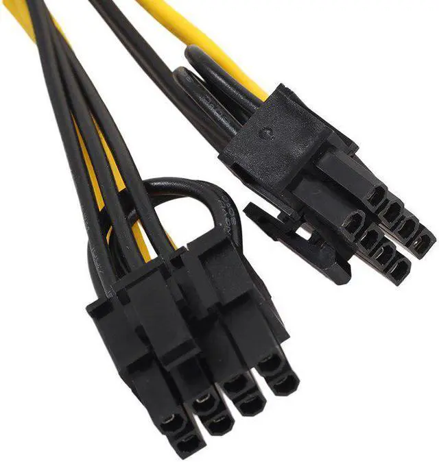 Main image of Power Splitter Cable  And  For PCI-E 6-pin to 2x 6+2-pin (6-pin/8-pin) Power Splitter Cable PCIE PCI Express